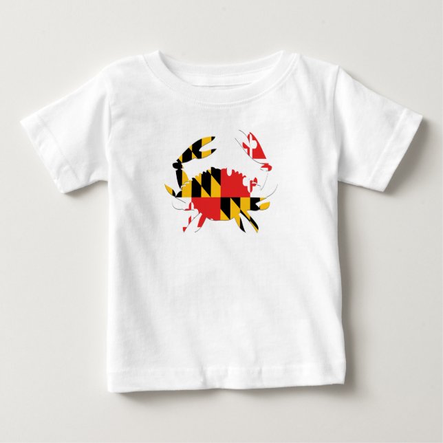 MD CRAB BABY T-SHIRT (Vorderseite)