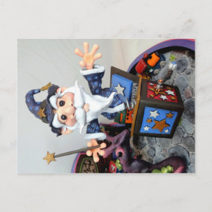 MD Merlin-In-A-Box (Closeup) Postkarte
