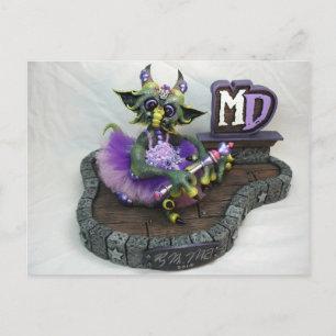 MD Princess Dragon Postcard Postkarte