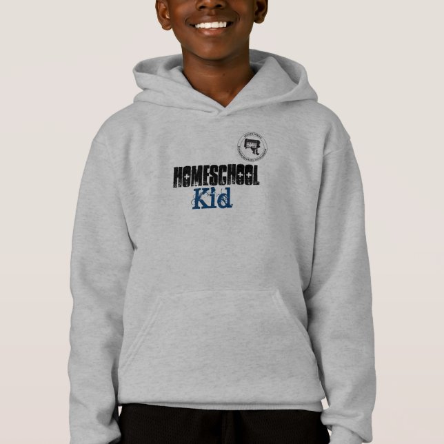 MDHSA Homeschool KinderShirt - Maurer-Dixon-Kind Hoodie (Vorderseite)