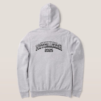 MDSB Varisty Logo Zip Up Sweatshirts