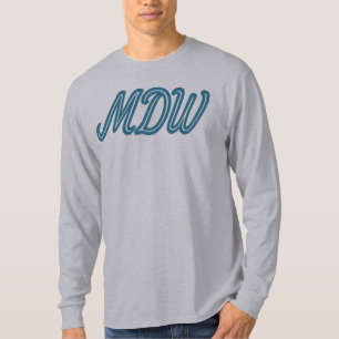 MDW Chicago Airport Code - Midway International T-Shirt