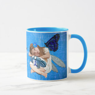 "ME/CFS" Chronic Fatigue Angel Fairy Girl Tasse