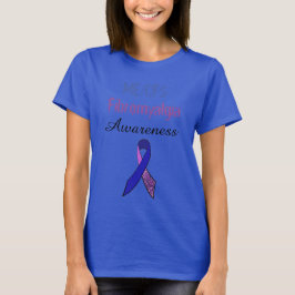 ME/CFS Fibromyalgia Ribbon Awareness Shirt