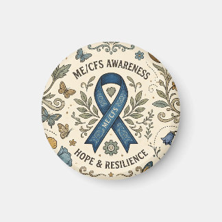 ME/CFS-Kriegerin bei chronischer Erschöpfung Magnet