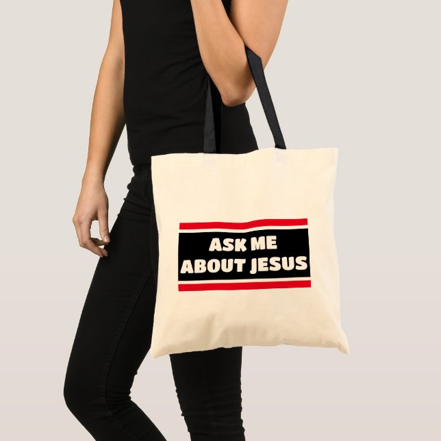 Me demander à propos de Jésus Sac fourre-tout évan (Devant (produit))