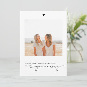 Me Donnerez-Vous Une Carte De Proposition De Photo