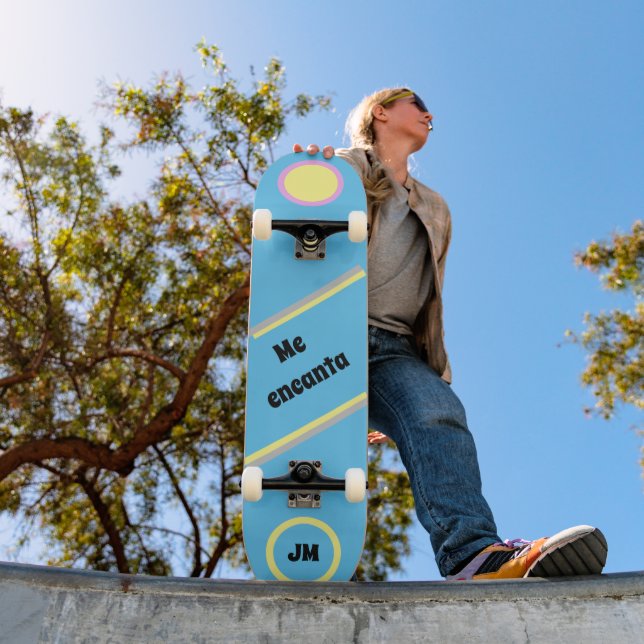 Me Encanta Patineta Spanisches Skateboard (Außenbereich 1)