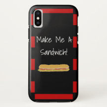 Me faire un sandwich iPhone X Coque