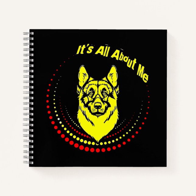 Me German Shepherd Notizbuch (Vorderseite)