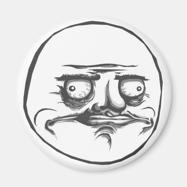 Me Gusta Kühlschrankmagnet (Vorne)