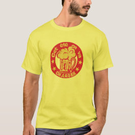 me Laden von Alkohol Apero Bito Glas Logo T-Shirt