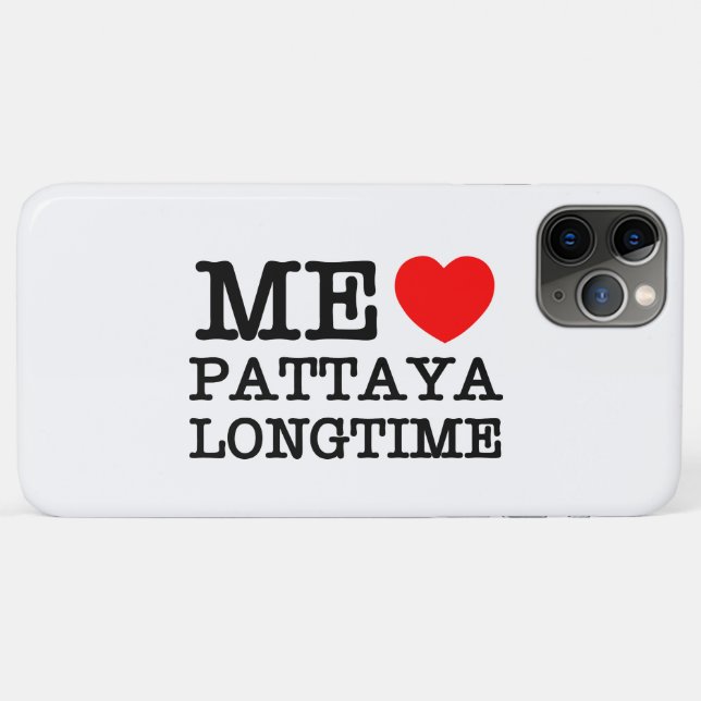 ME LIEBE PATTAYA LONGTIME Case-Mate iPhone HÜLLE (Rückseite (Horizontal))