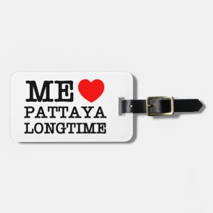 ME LIEBE PATTAYA LONGTIME GEPÄCKANHÄNGER
