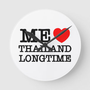 ME LIEBE THAILAND LONGTIME RUNDE WANDUHR