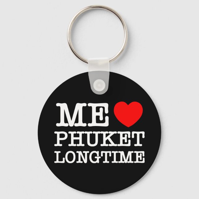 ME LOVE PHUKET LONGTIME SCHLÜSSELANHÄNGER (Vorderseite)