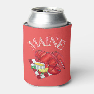 ME Maine Lobster Shack Seafood Dinner Red Gingham Dosenkühler