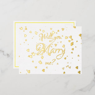 Me marier carte postale Invitation