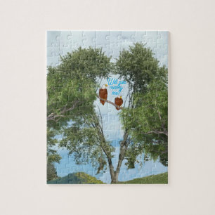 Me marierez-vous, Aigles amoureux, puzzle