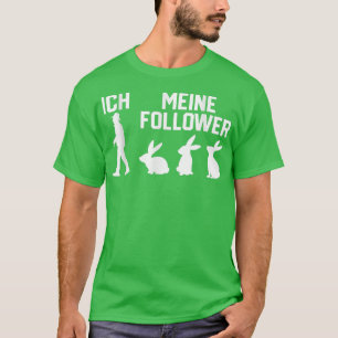 Me My Followers Krawatte Liebe Schweine Bauer Baue T-Shirt