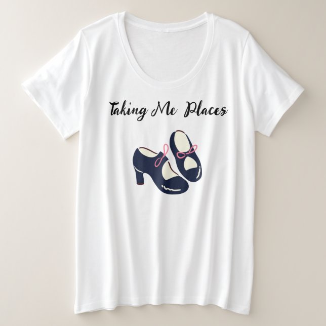 Me prendre place T-shirt (Design devant)