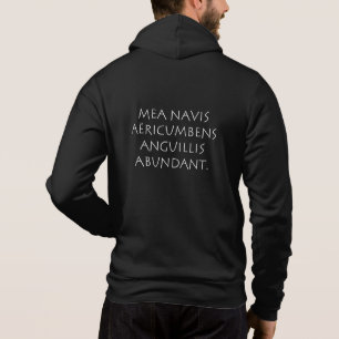 Mea navis aëricumbens anguillis reichlich hoodie