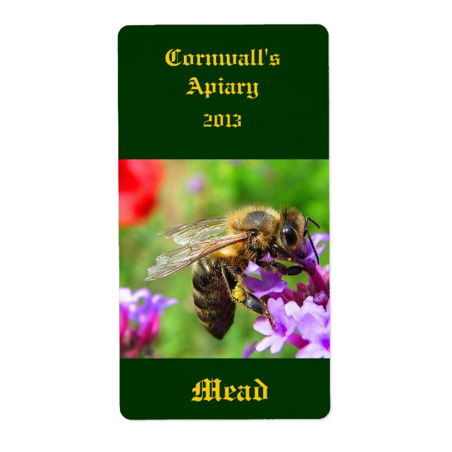 Mead Honeywine Label (Vorne)