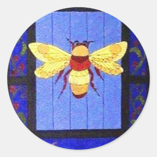 Meade Bee Runder Aufkleber