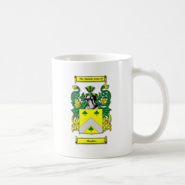 Meadors Wappen Kaffeetasse (Rechts)