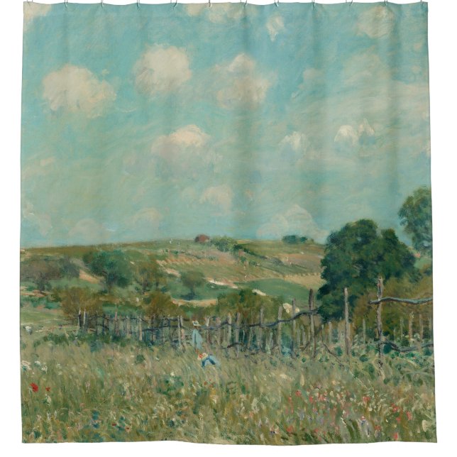 Meadow | Alfred Sisley | National Gallery of Art Duschvorhang (Vorderseite)