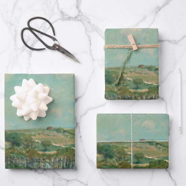 Meadow | Alfred Sisley | National Gallery of Art Geschenkpapier Set (Vorderseite)