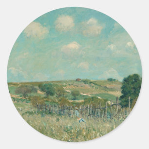Meadow   Alfred Sisley   National Gallery of Art Runder Aufkleber