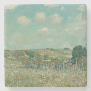 Meadow Alfred Sisley National Gallery of Art Steinuntersetzer