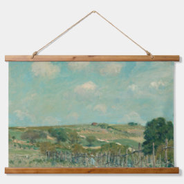 Meadow | Alfred Sisley | National Gallery of Art Wandteppich Mit Holzrahmen