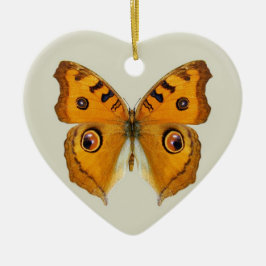 Meadow Argus Butterfly Keramikornament