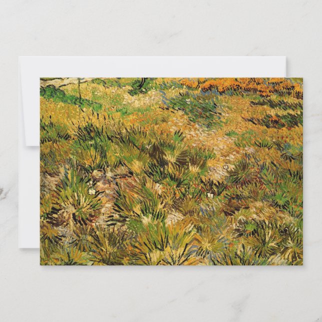 Meadow at Saint Paul Hospital by Vincent van Gogh (Vorderseite)