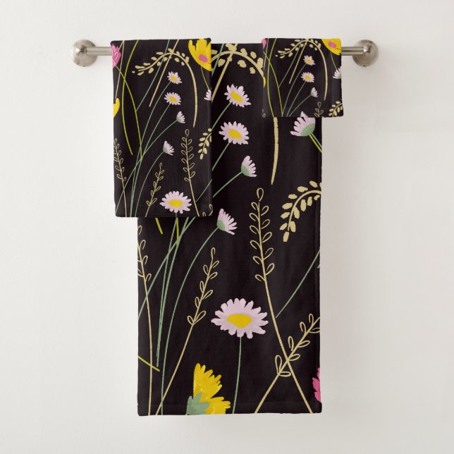 Meadow Bloom Badhandtuch Set (Insitu)