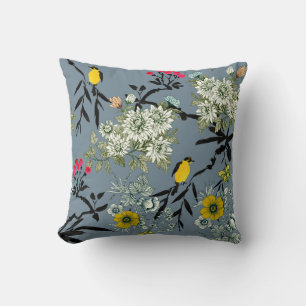 Meadow Blume Rowan Seamless Hintergrund Kissen