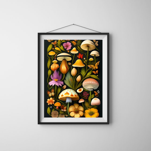 Meadow Flora | Modernes Haeckel Poster (Von Creator hochgeladen)