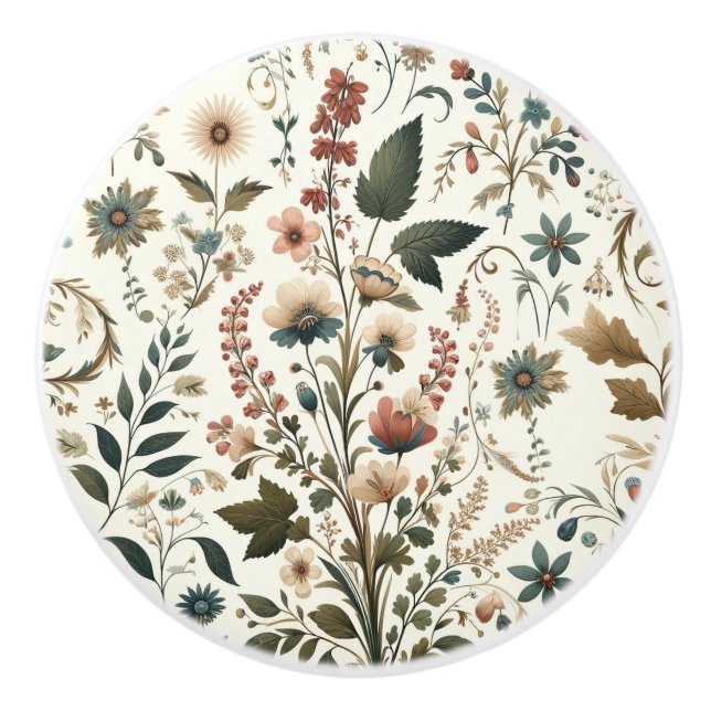 Meadow Melody Keramikknauf (Vorderseite)