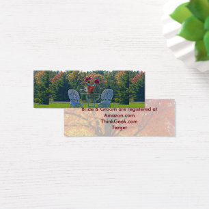 Meadow of Love Feuilles d'automne Skinny Registre 