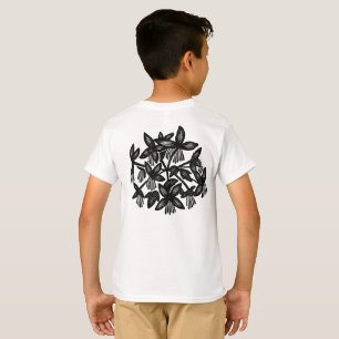 Meadow Rue Montessori-Shirt-Logo auf der Rückseite T-Shirt