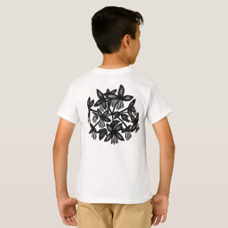 Meadow Rue Montessori-Shirt-Logo auf der Rückseite T-Shirt