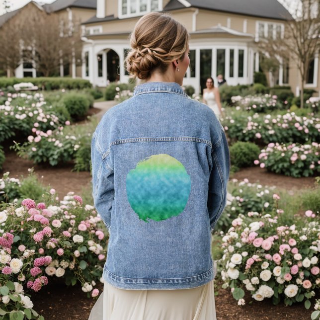 Meadow Sky Jeansjacke (Hochzeit Rückseite)