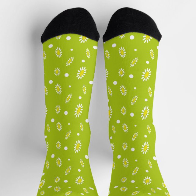 Meadow Stars Daisy Blume Socken (Oben)