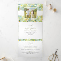 Meadow Wildblumen Summer Boho Wedding Foto