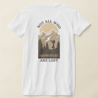 Meadowlark Violine Nicht alle, die improvisieren,  T-Shirt