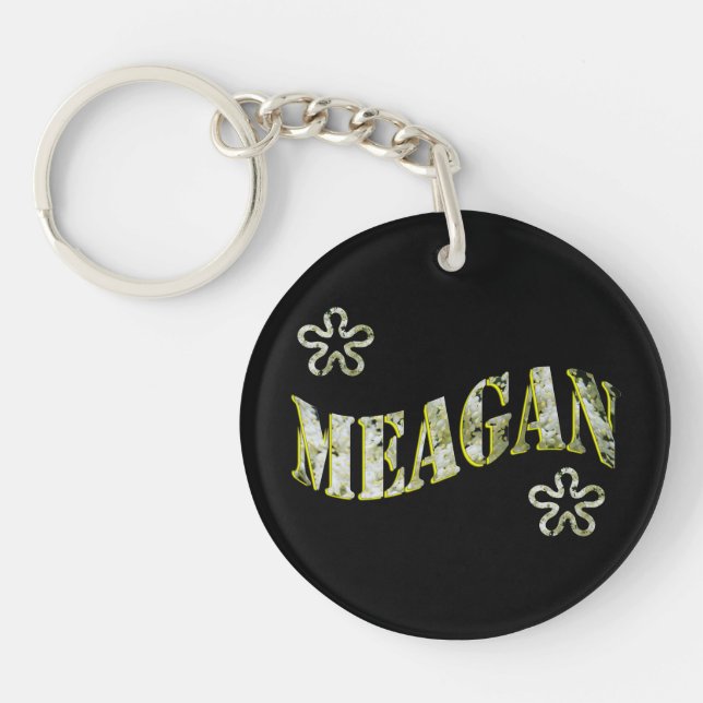 Meagan, Dames Nom Logo, (Devant)