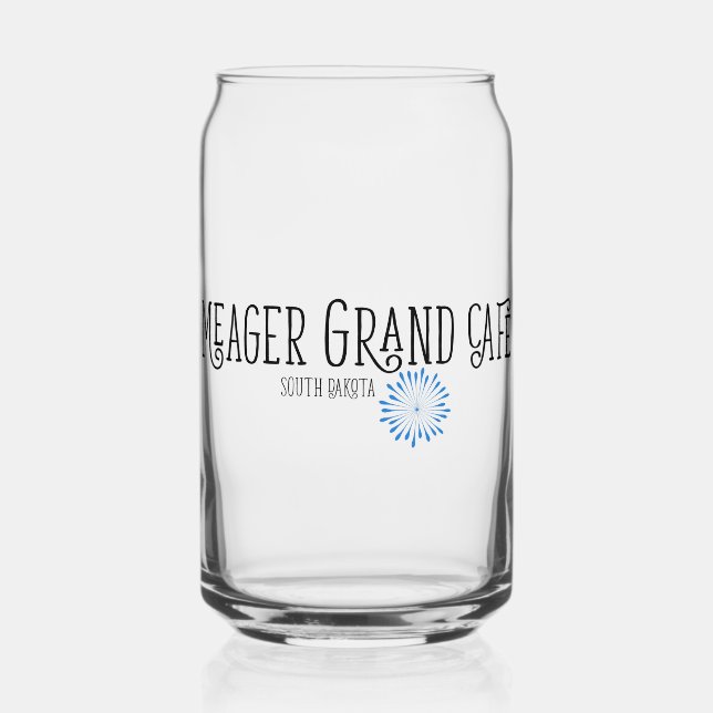 Meager Grand Drinking Glass Dosenglas (Vorderseite)