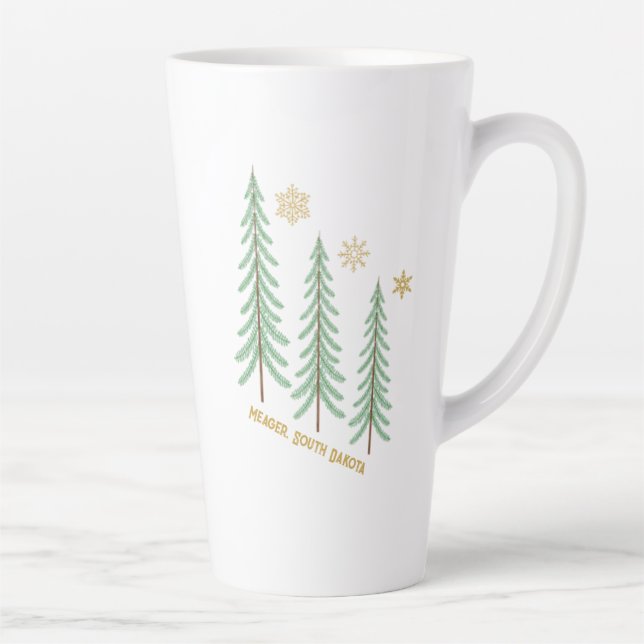 Meager, SD Holiday Latte Tasse (Rechts)